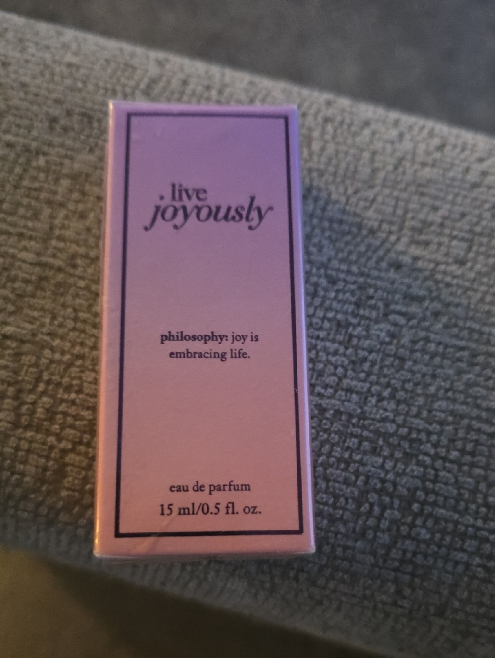 Philosophy Live Joyously Eau de Parfum in Lavender and Pink Box